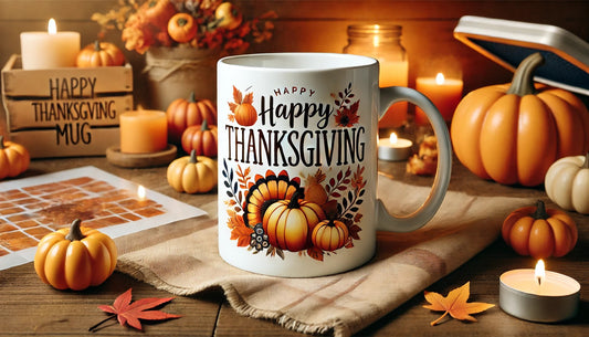 Sublimation Mugs for Thanksgiving