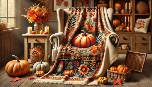 Thanksgiving Sublimation Blanket