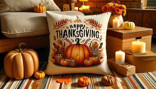 Sublimation Pillows Thanksgiving