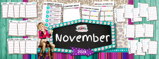 NOVEMBER 2024 Content Ideas