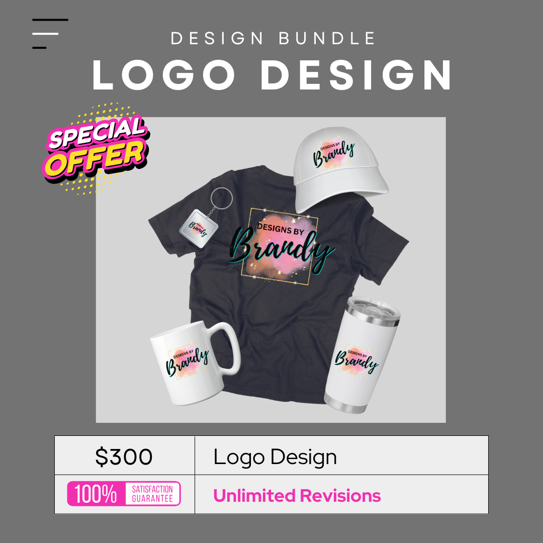 Custom Logo Design - Branding Bundles