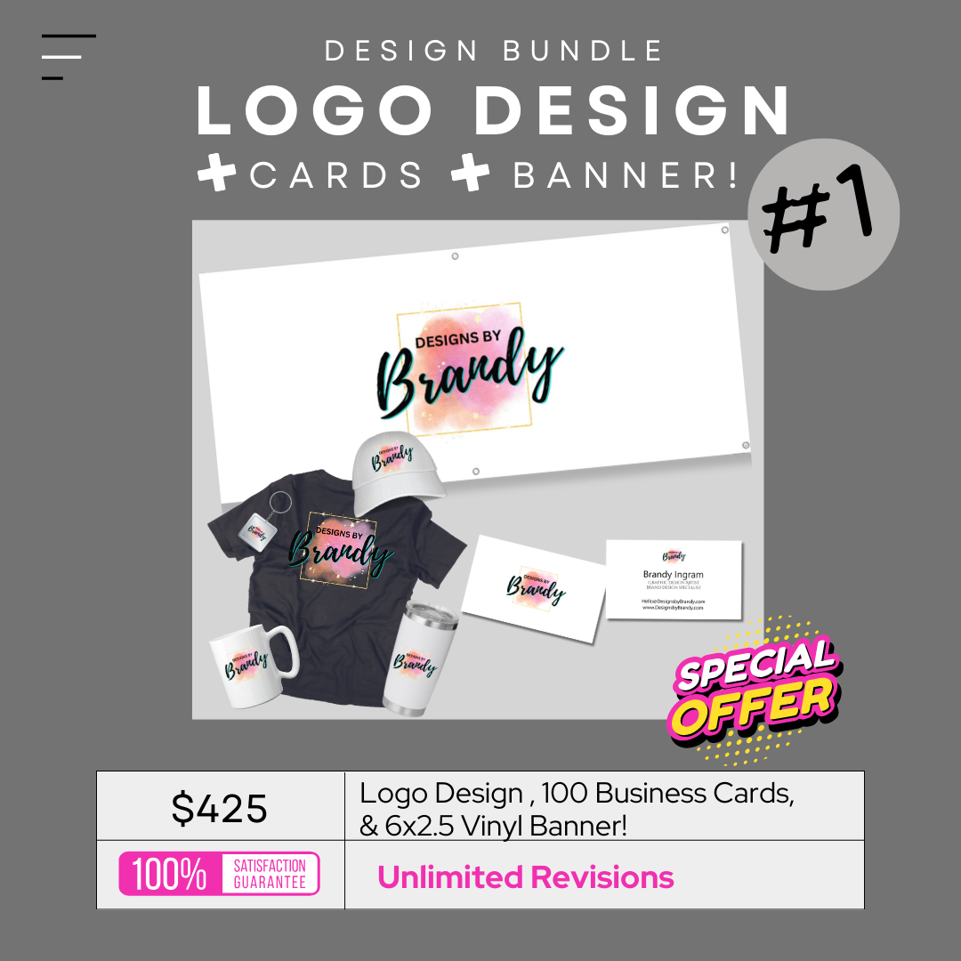 Custom Logo Design - Branding Bundles