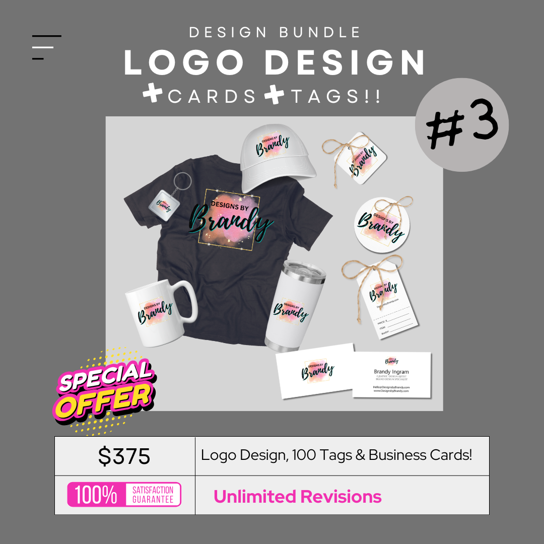 Custom Logo Design - Branding Bundles