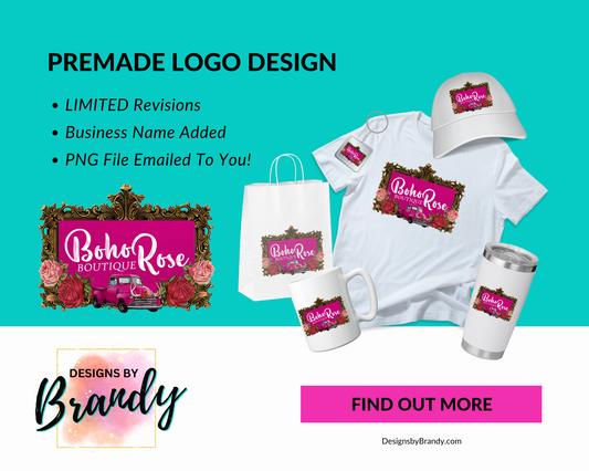 Premade Logo Design - Design Kit 004