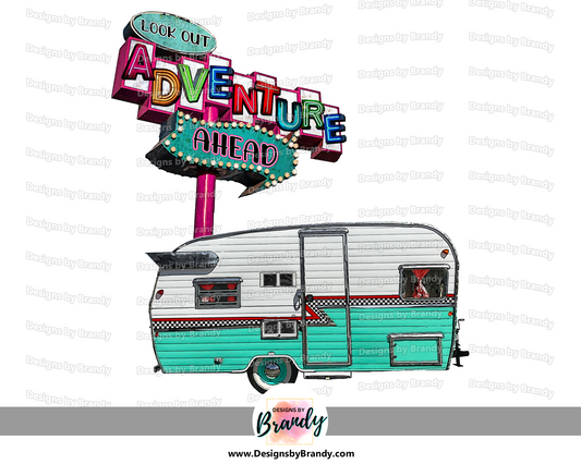 Adventure Camping Clipart Digital Download