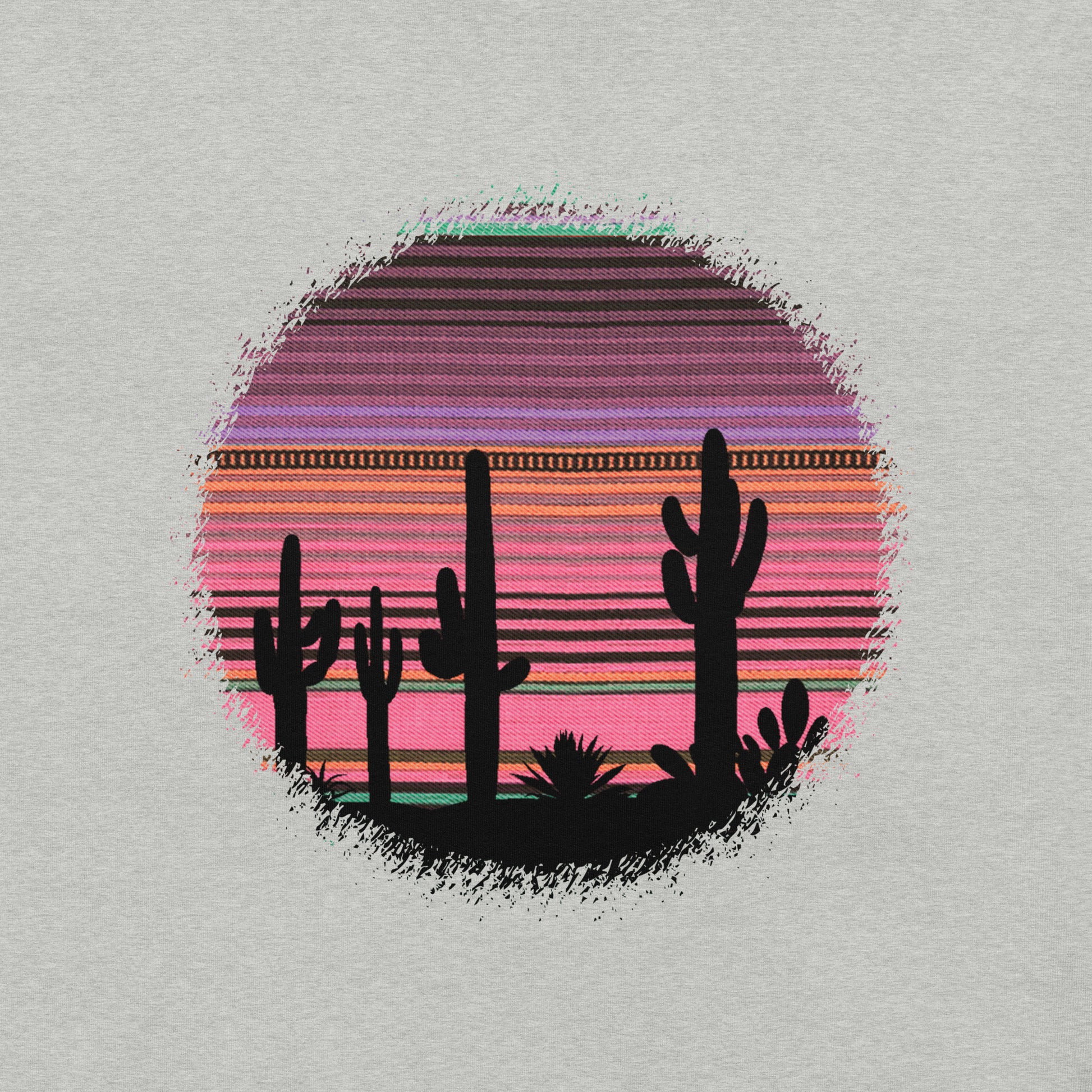 BOHO Southwest Scene Printed Graphic T-Shirt 