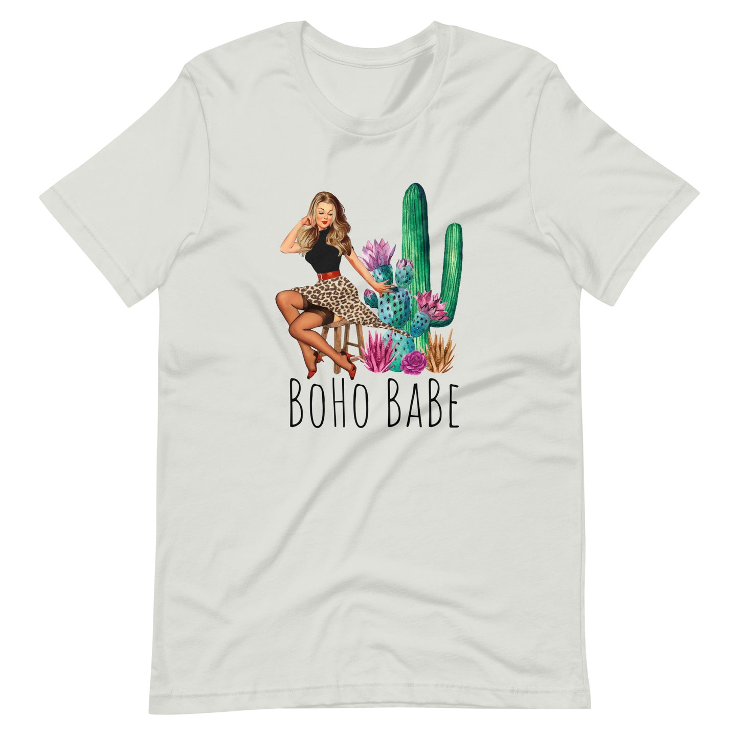 Boho Babe Printed Graphic T-Shirt