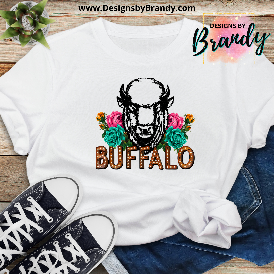 Buffalo Printed Graphic T-Shirt