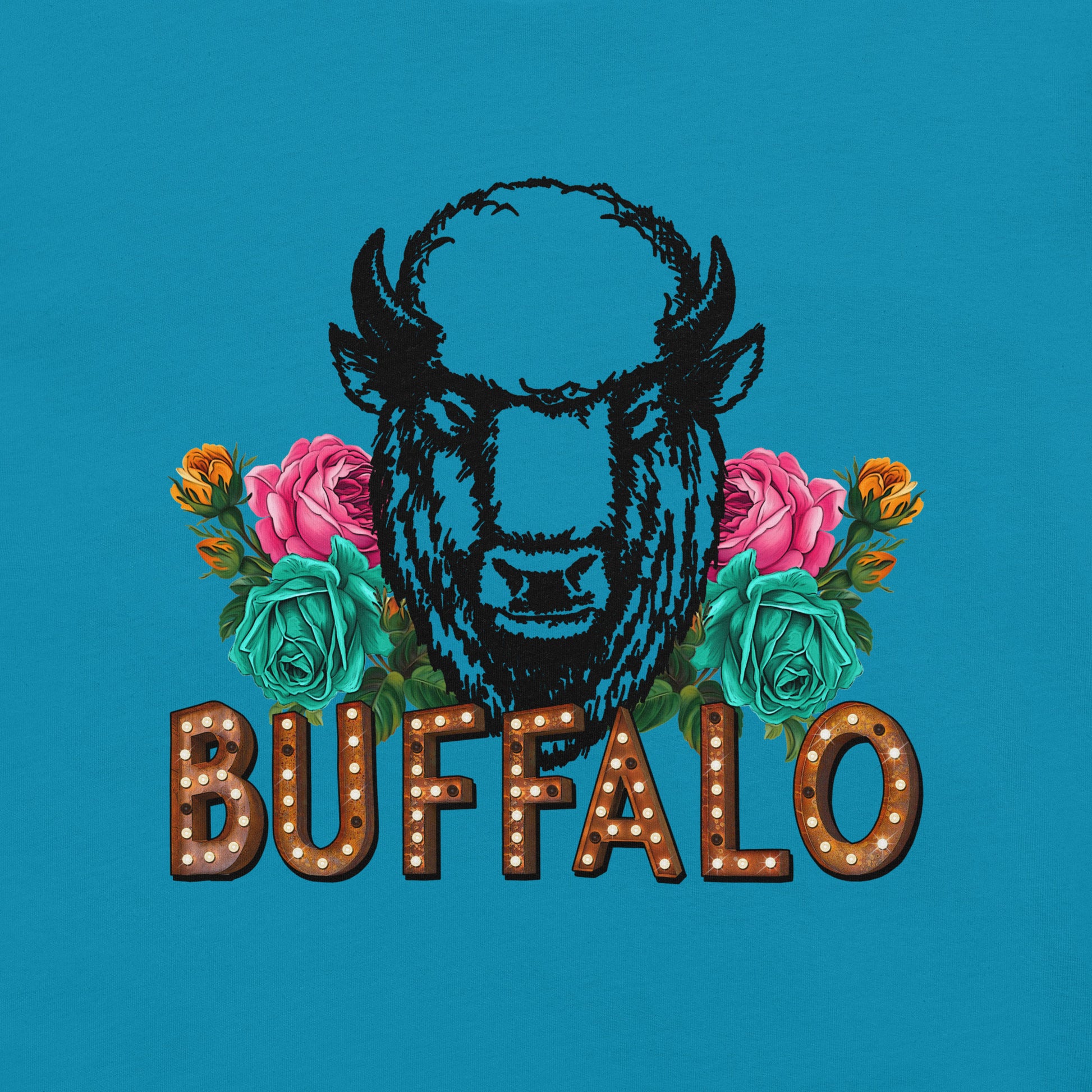 Buffalo Printed Graphic T-Shirt