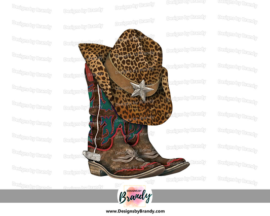 Cowboy Boots Clipart 001 - Digital Download 