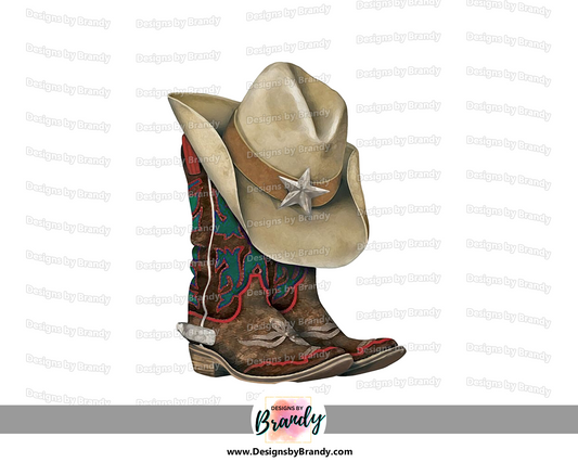 Cowboy Boots Clipart 002 - Digital Download 