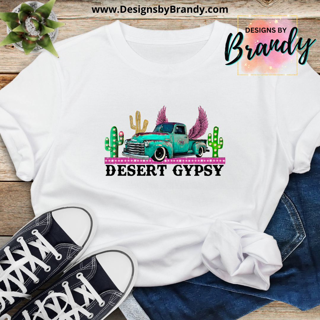 Desert Gypsy Printed Graphic T-Shirt