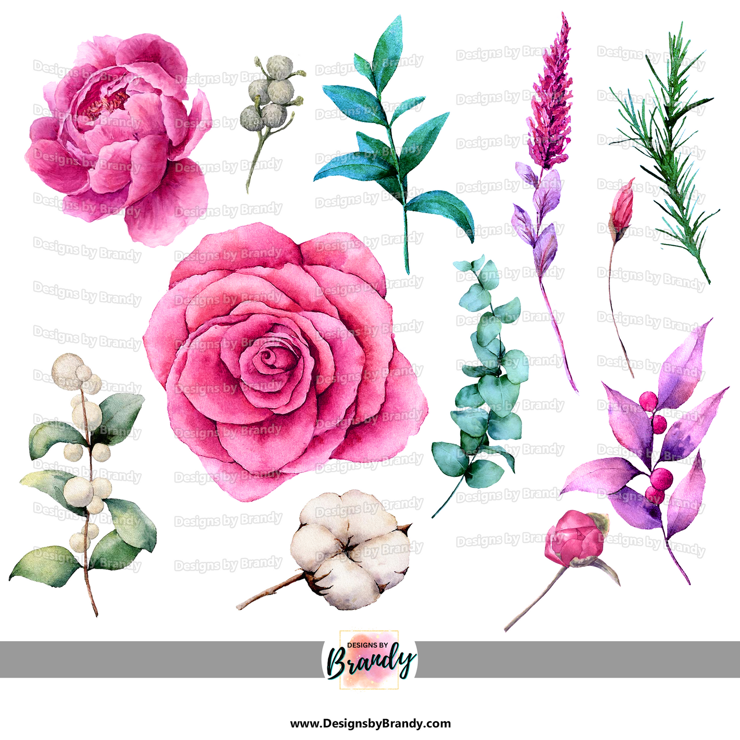 Floral Clipart Collection Clipart Design