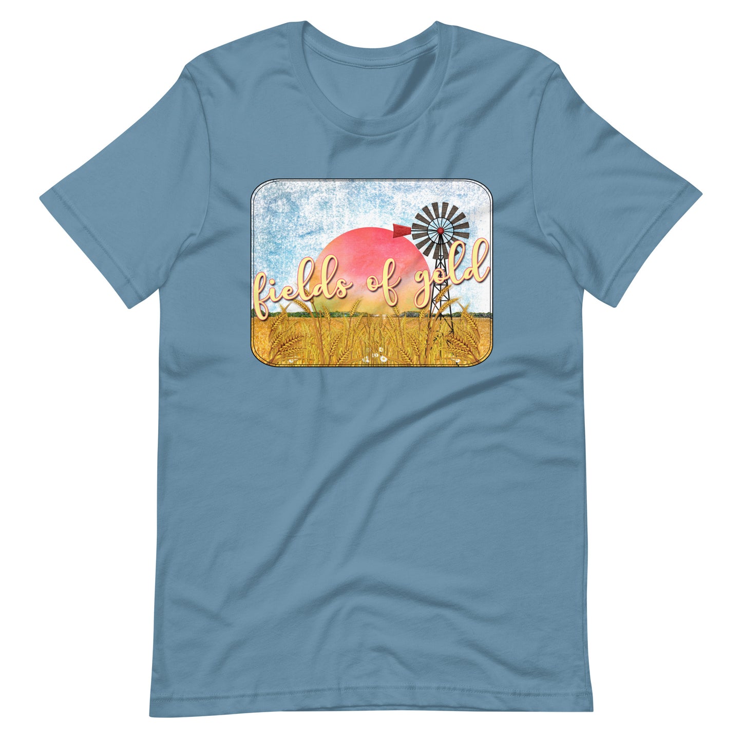 Fields of Gold Printed Graphic T-Shirt 