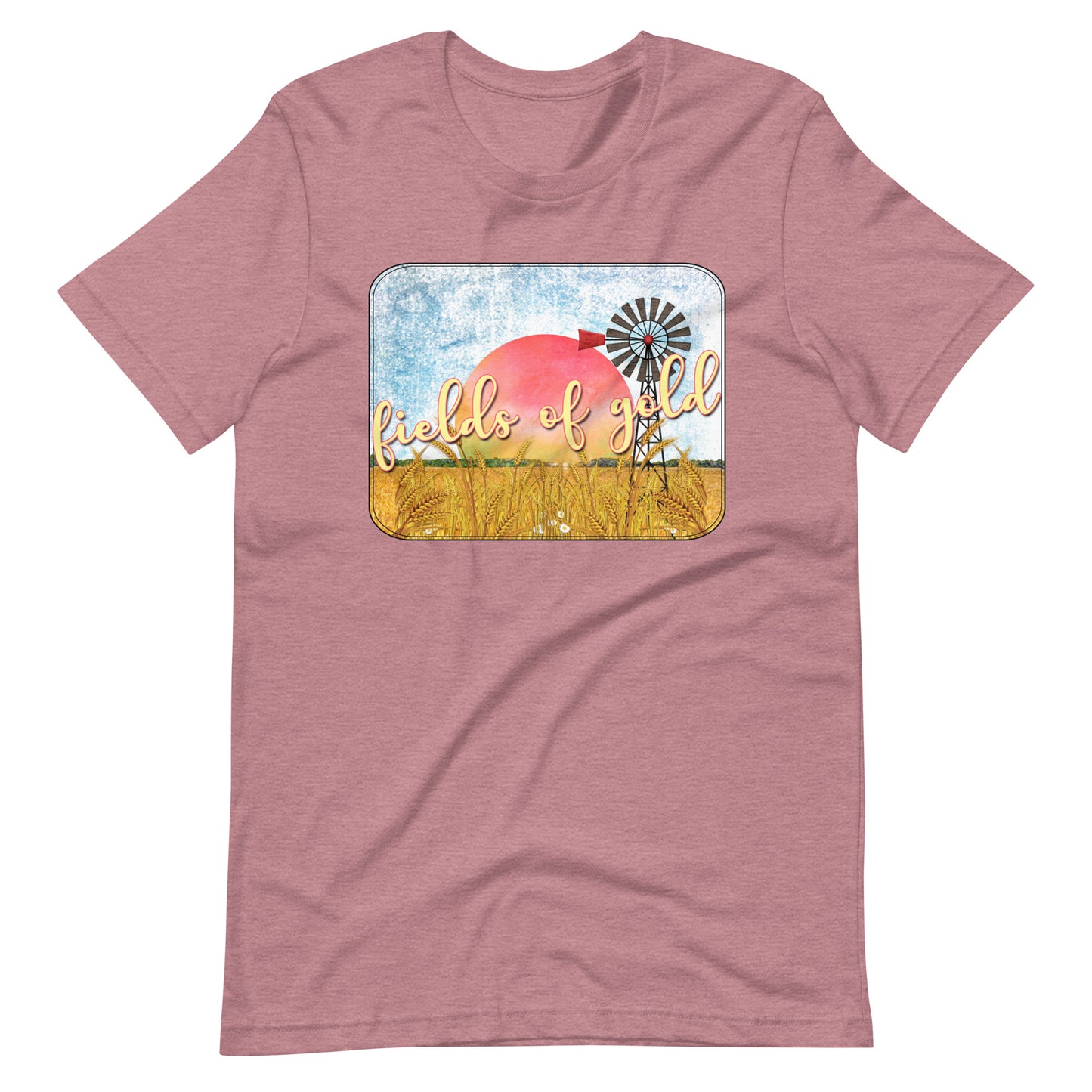 Fields of Gold Printed Graphic T-Shirt 