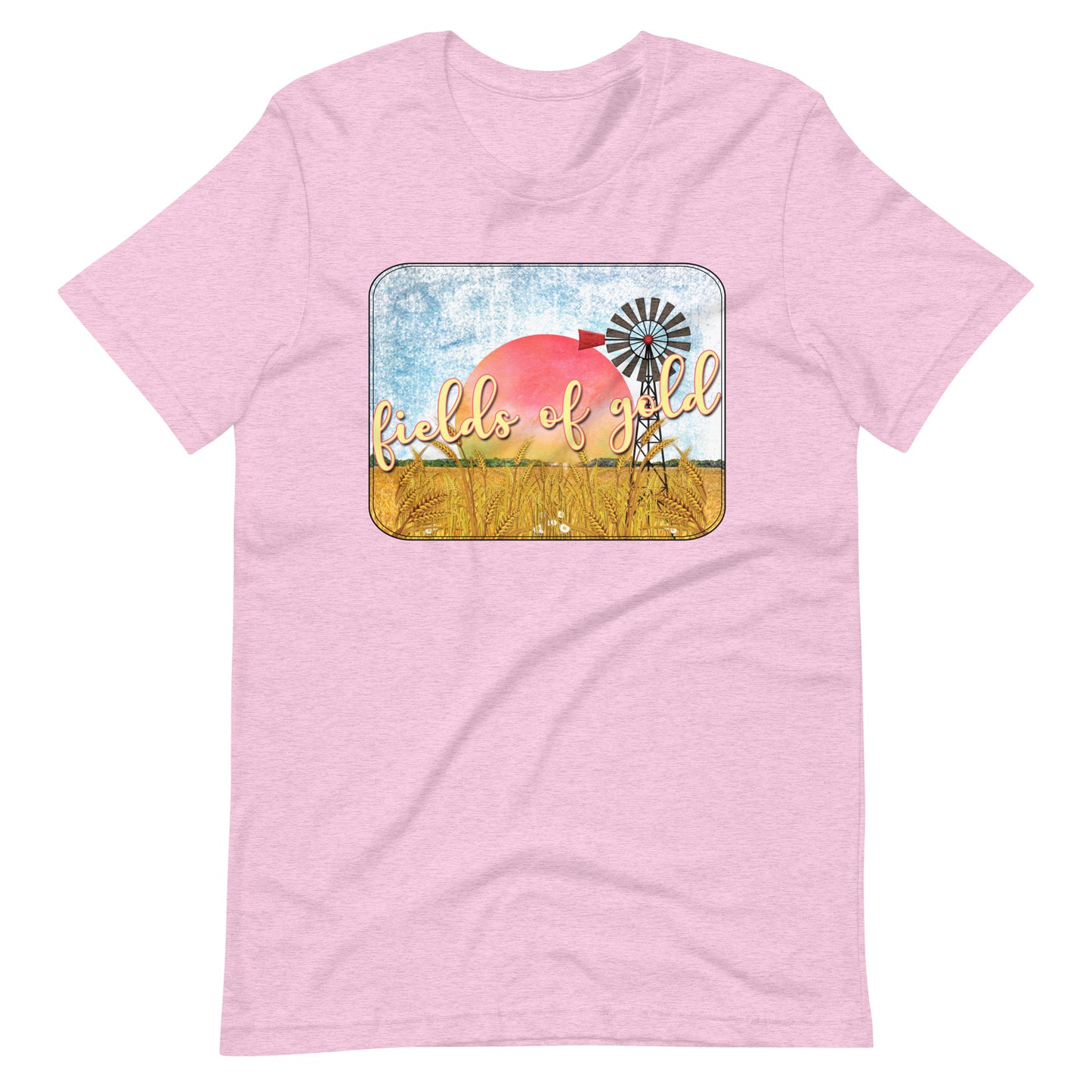 Fields of Gold Printed Graphic T-Shirt 