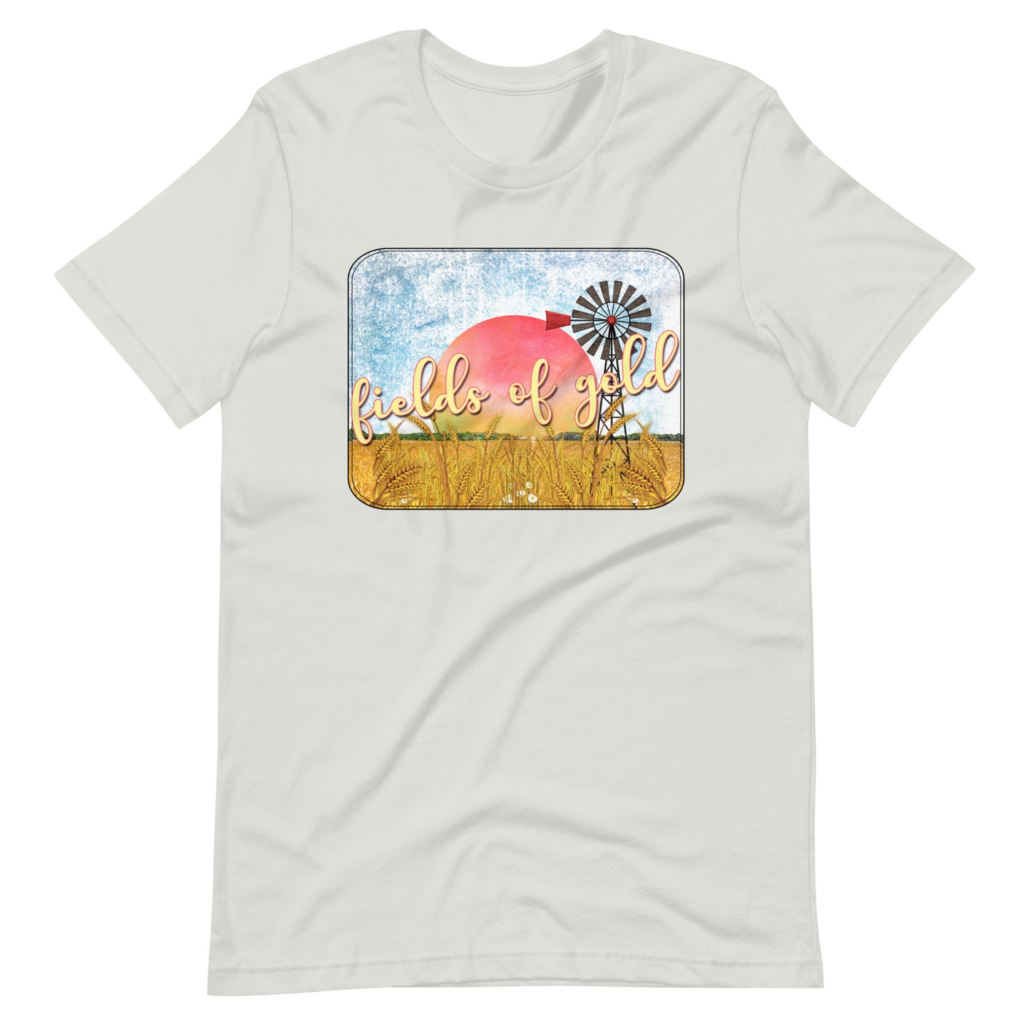 Fields of Gold Printed Graphic T-Shirt 