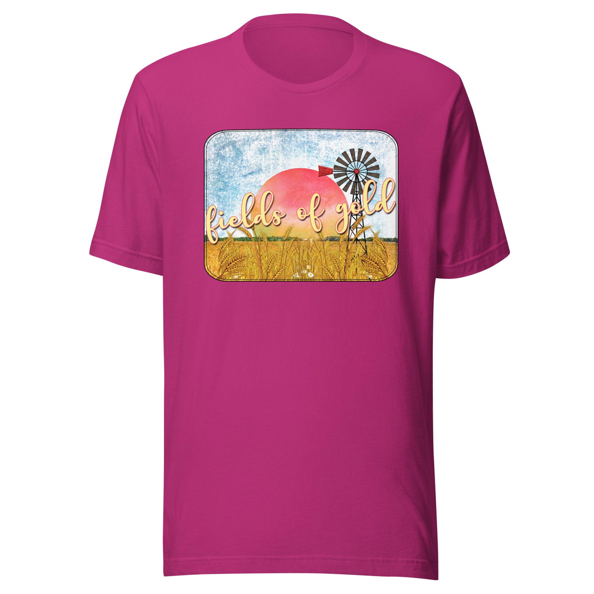 Fields of Gold Printed Graphic T-Shirt 