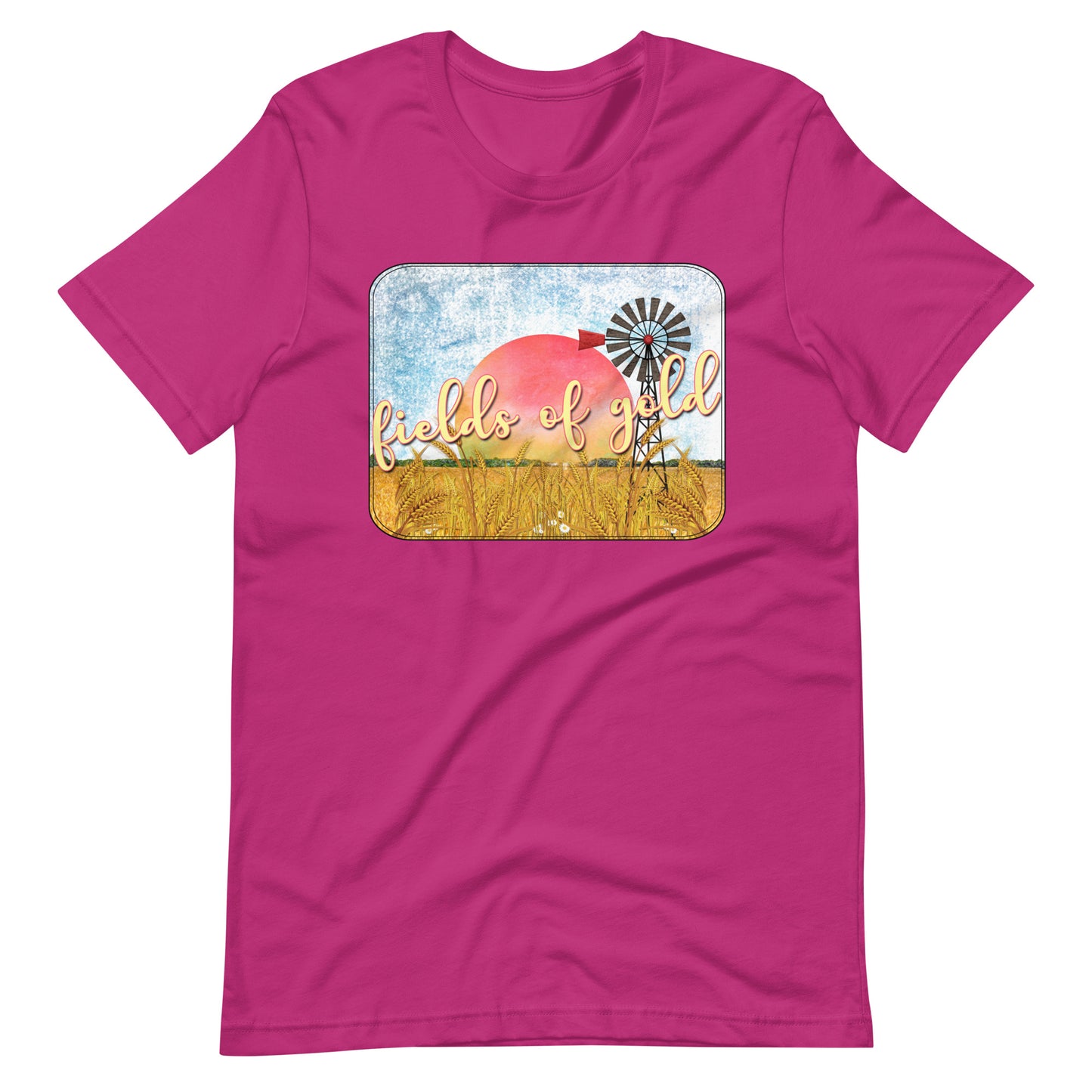 Fields of Gold Printed Graphic T-Shirt 