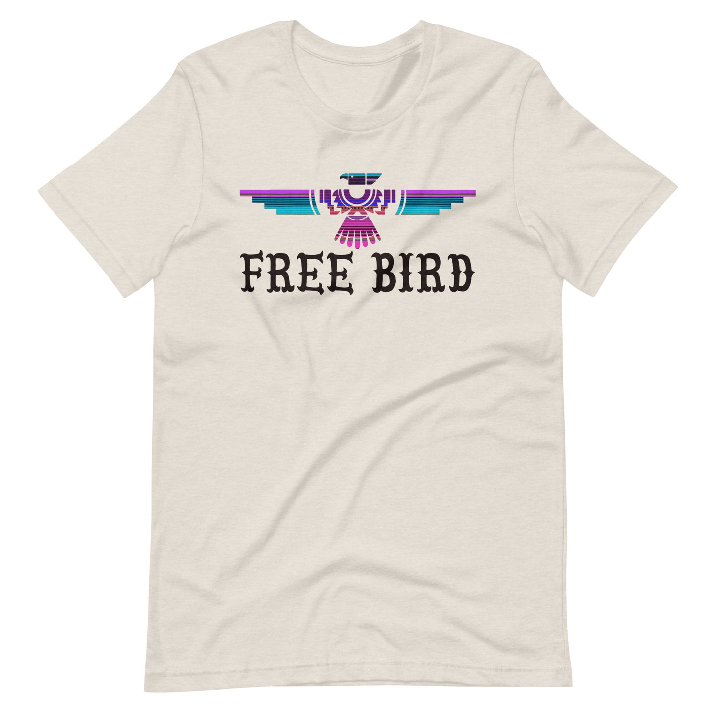 Free Bird Printed Graphic T-Shirt 