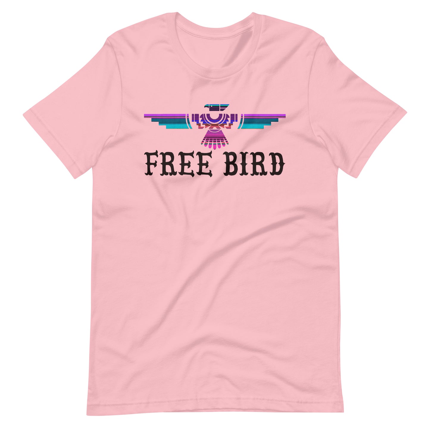 Free Bird Printed Graphic T-Shirt 