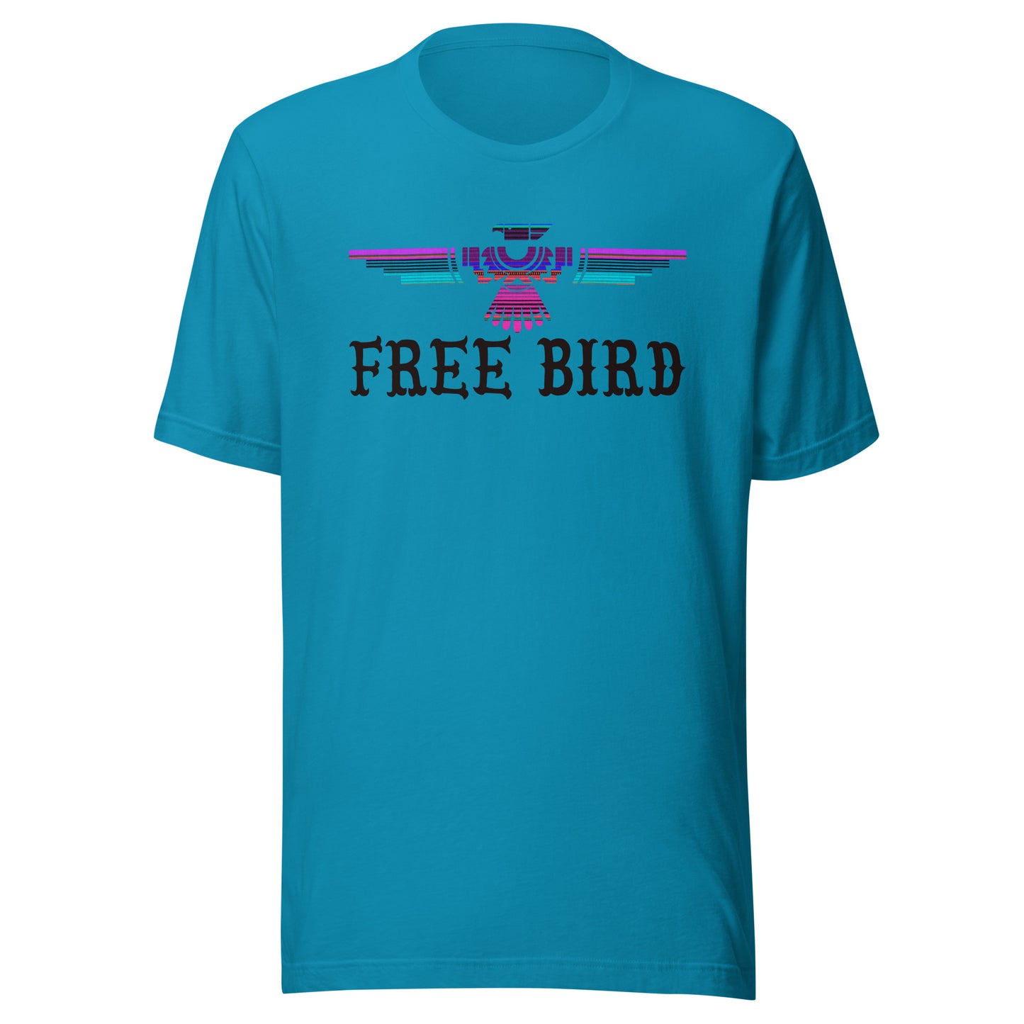 Free Bird Printed Graphic T-Shirt 