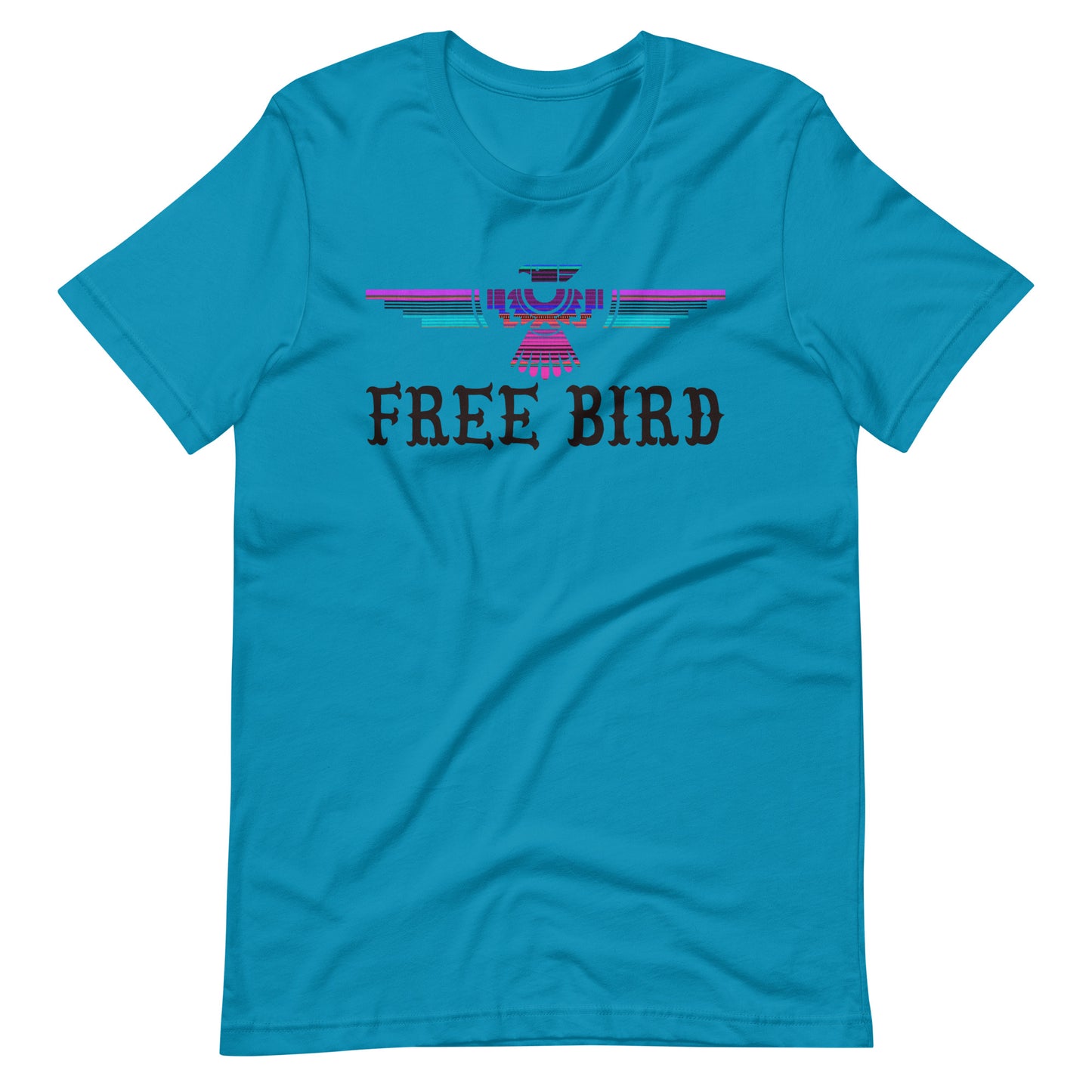 Free Bird Printed Graphic T-Shirt 