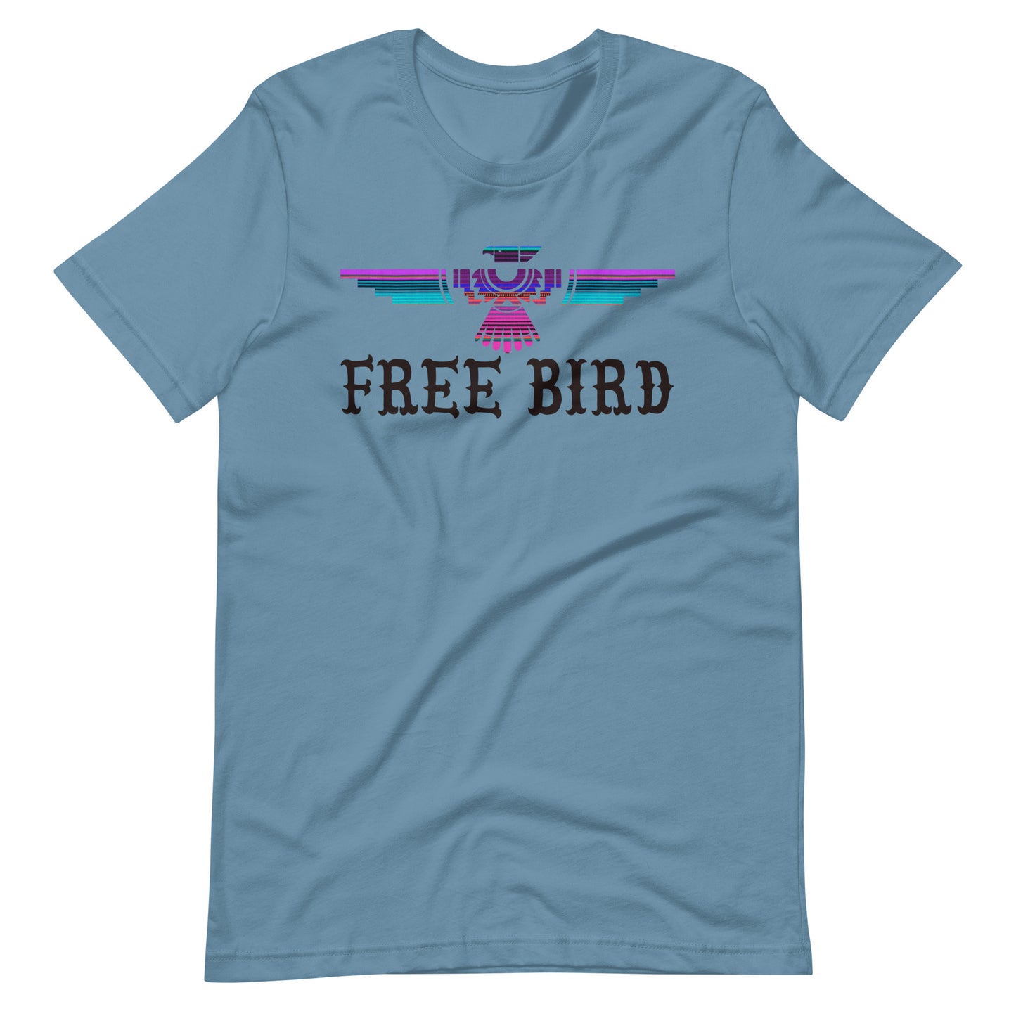 Free Bird Printed Graphic T-Shirt 