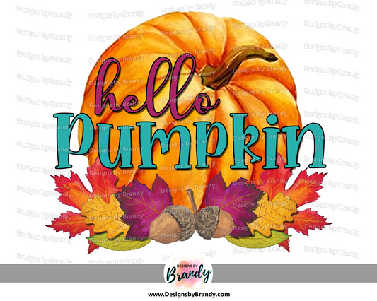 Hello Pumpkin 001 Digital Download 