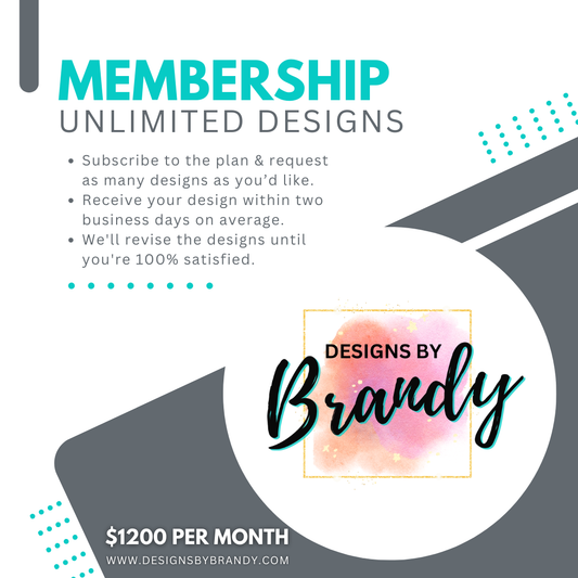 Unlimited Graphic Design Subscription by Designs by Brandy