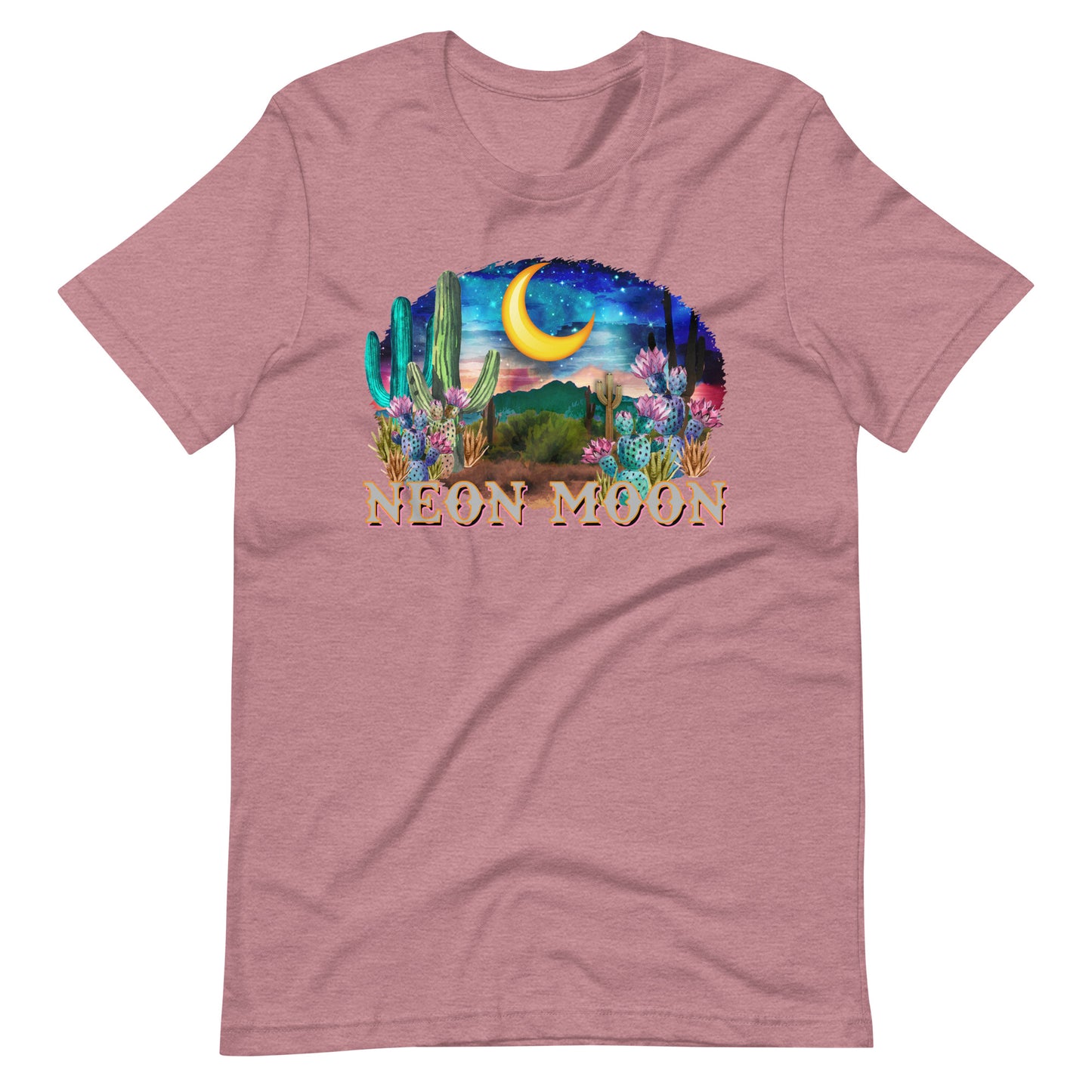 Neon Moon Printed Graphic T-Shirt 