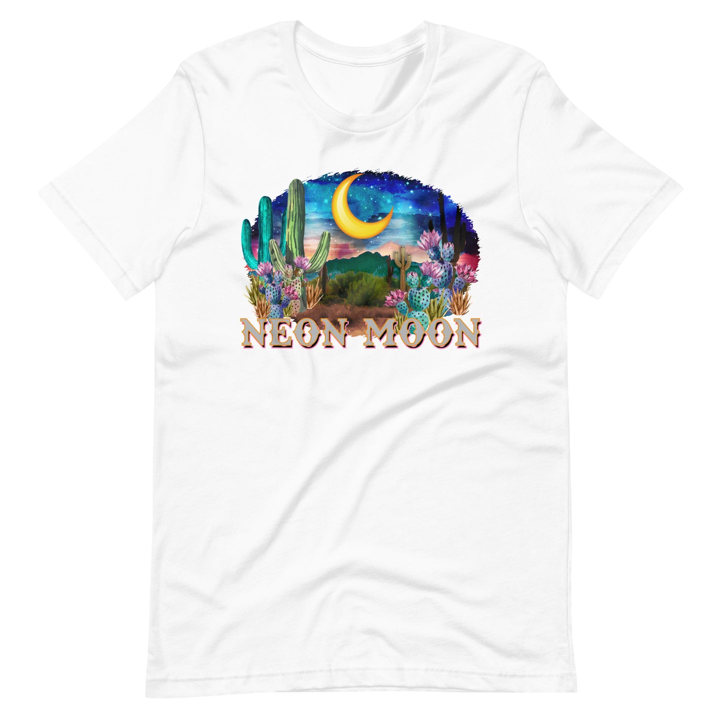 Neon Moon Printed Graphic T-Shirt 