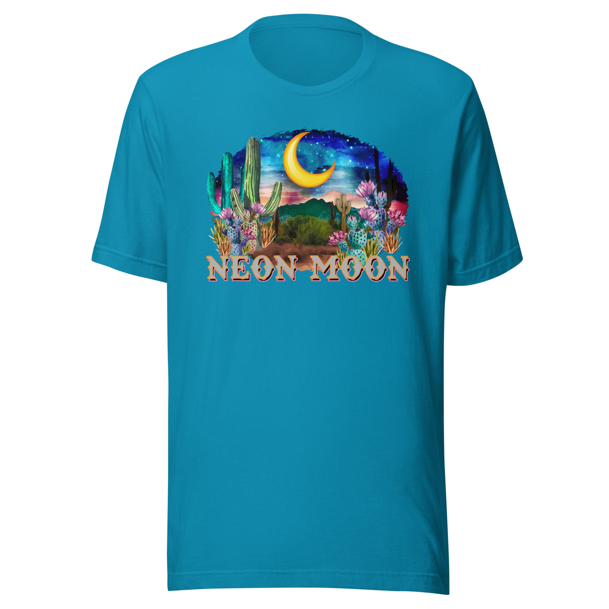 Neon Moon Printed Graphic T-Shirt 