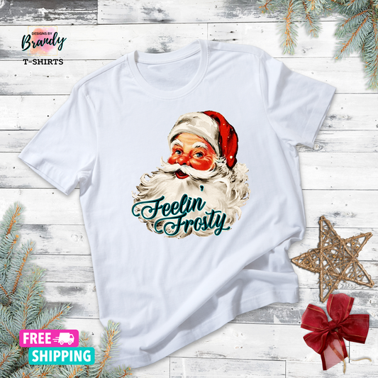 Printed Graphic T-Shirt - Feelin' Frosty 