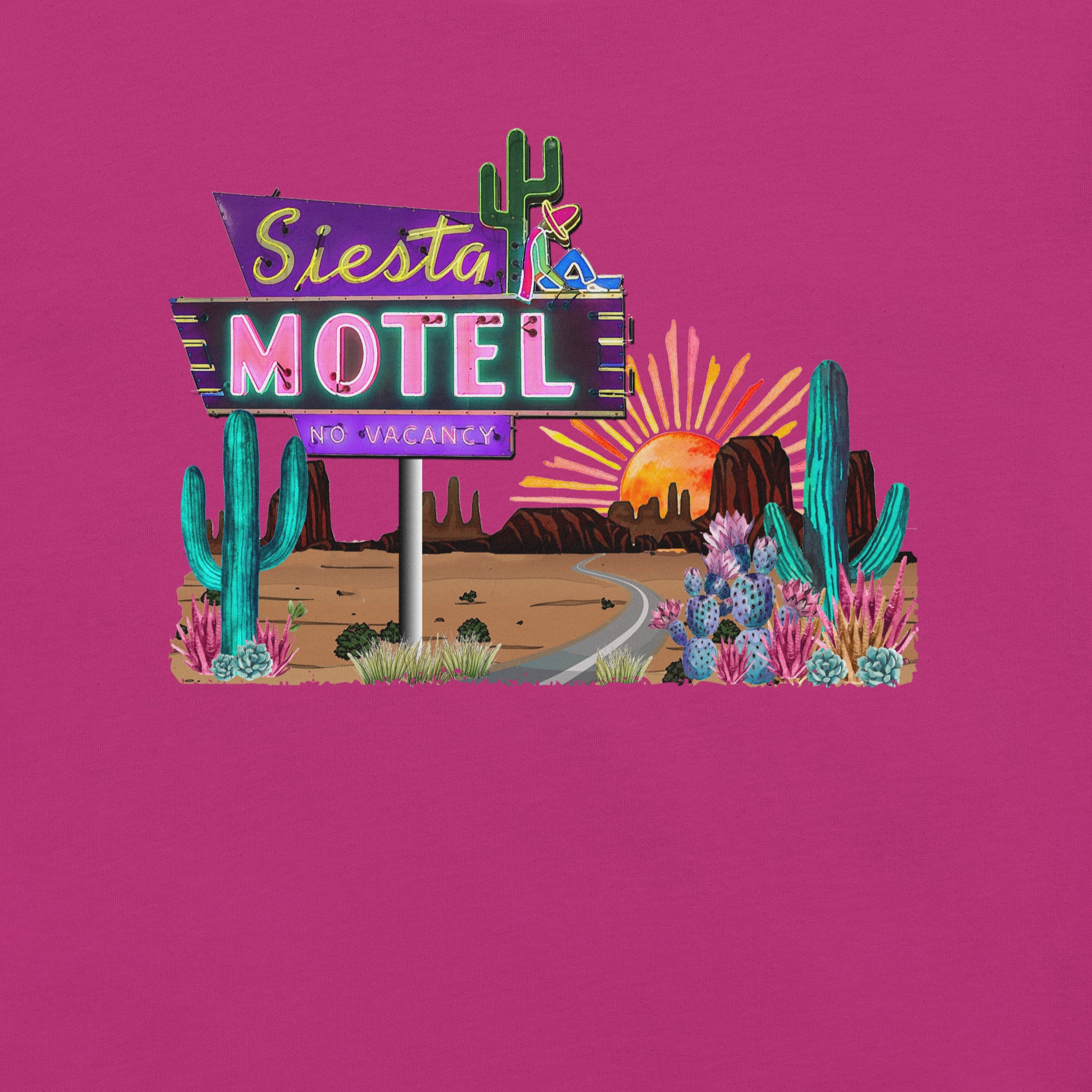 Siesta Motel Printed Graphic T-Shirt 