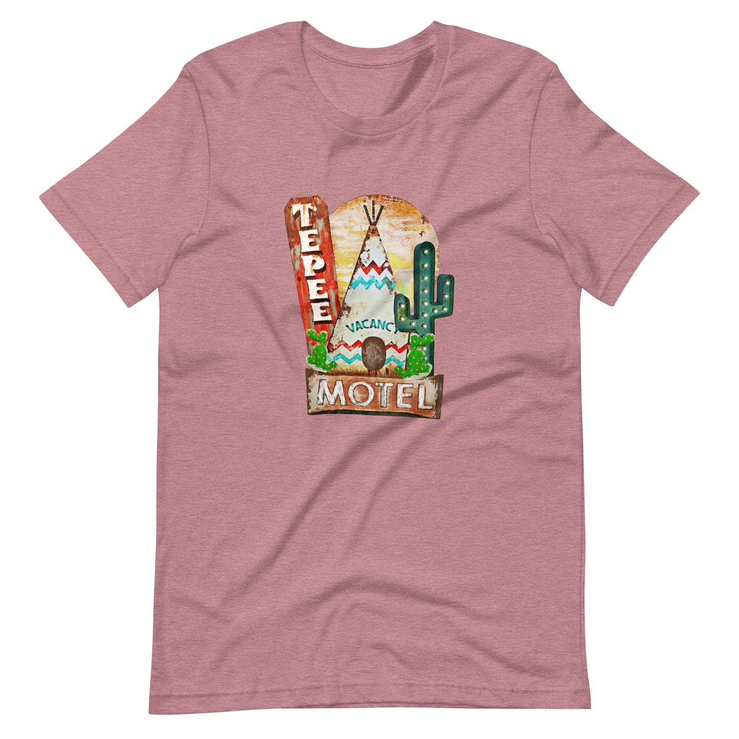 Tee Pee Motel Printed Graphic T-Shirt 