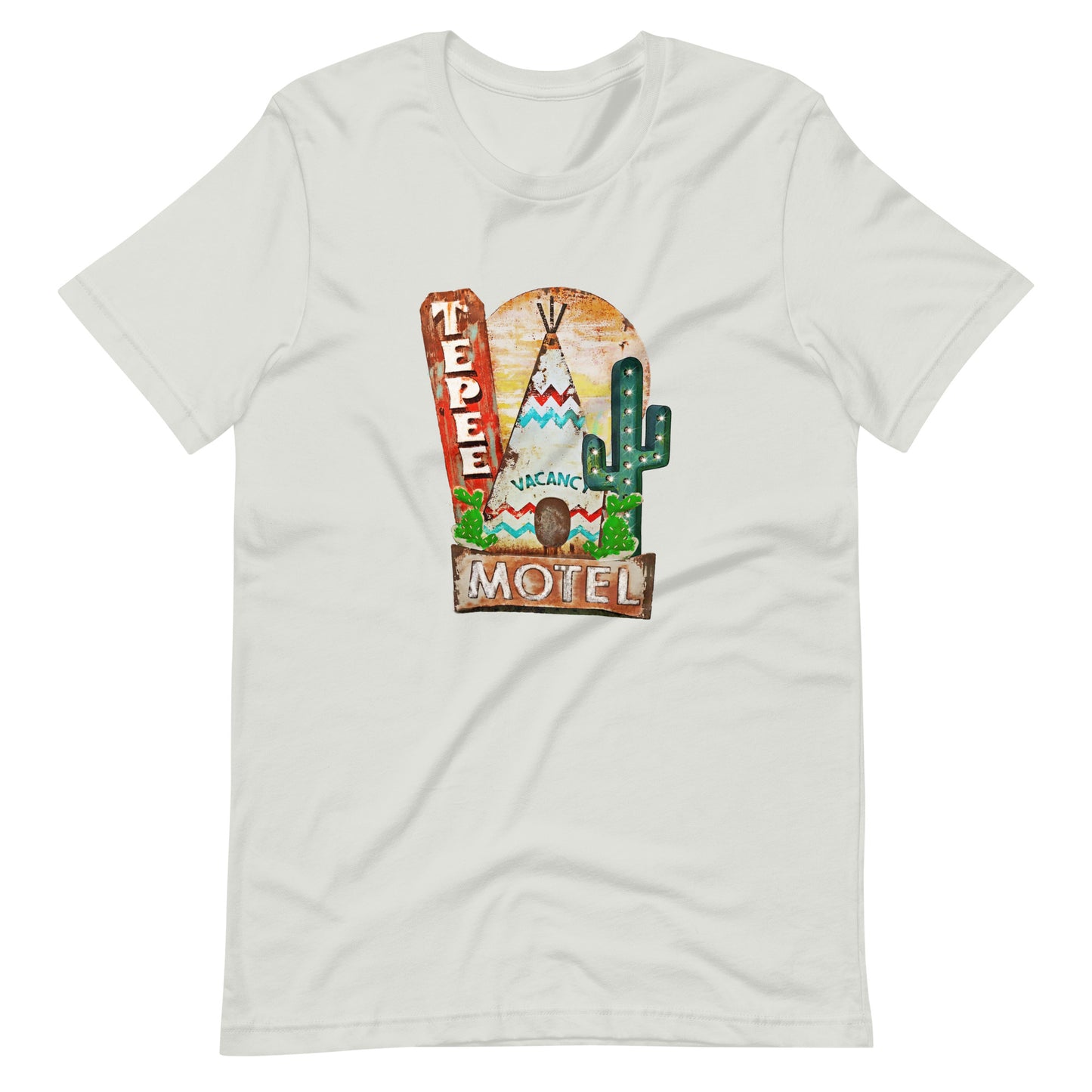 Tee Pee Motel Printed Graphic T-Shirt 